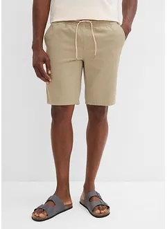 Bermudy bez zapínání, z čisté bavlny, Regular Fit, bonprix