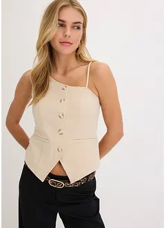 Vesta s knoflíkovou lištou, bonprix