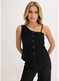 Vesta s knoflíkovou lištou, bonprix