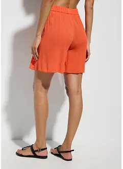Plážové šortky ze splývavé viskózy, bonprix