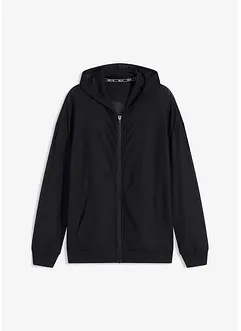 Průhledná sportovní bunda ze síťoviny, oversize, bonprix