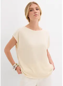 Oversize triko s pleteným vzhledem, bonprix