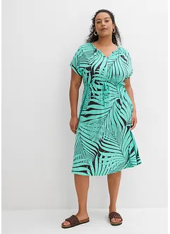 Žerzejové šaty ze splývavé viskózové směsi, bonprix