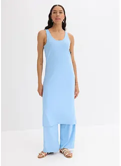 Midi šaty z měkkého žebrovaného materiálu, bonprix