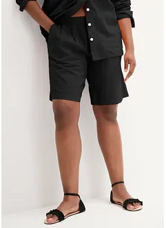 Bermudy ze směsi lnu a bavlny, bonprix