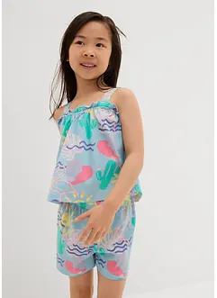 Top a krátké kalhoty (2dílná souprava) z čisté organické bavlny, bonprix