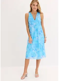 Midi šaty ze síťoviny, bonprix