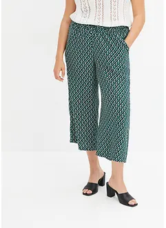 Kalhoty Culotte s potiskem, bonprix