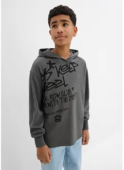 Oversize mikina s kapucí, bonprix