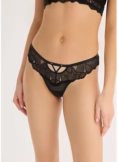 Kalhotky tanga s krajkou, bonprix