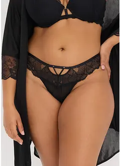 Kalhotky tanga s krajkou, bonprix
