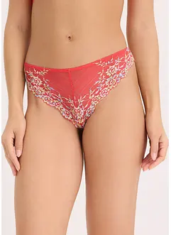 Tanga s barevnou krajkou, bonprix