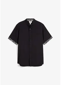 Košile s krátkým rukávem, Slim Fit, z viskózy, bonprix