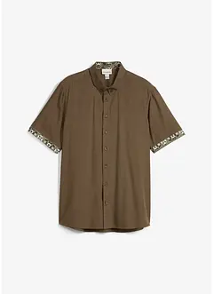 Košile s krátkým rukávem, Slim Fit, z viskózy, bonprix