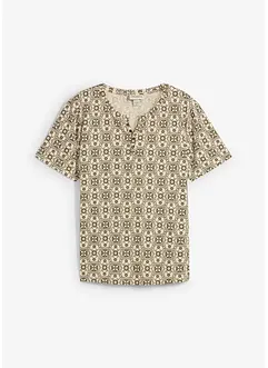 Henley triko z čisté bavlny, bonprix