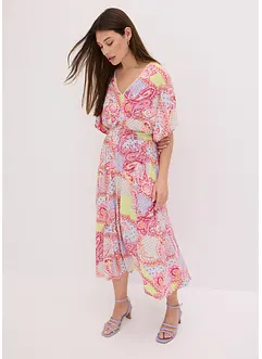 Žerzejové šaty s krajkou, z měkké viskózové směsi, bonprix