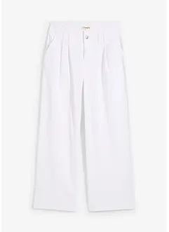 Džíny Wide Leg, Low Waist, nízký podíl streče, bonprix
