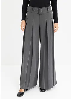 Kalhoty Marlene ze splývavé směsi s viskózou, bonprix