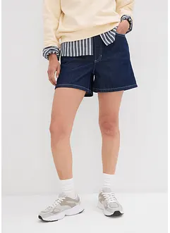 Džínové šortky, High Waist, Low Stretch, bonprix