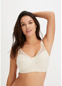 Odlehčující podprsenka bez kostic, s polstrovanými ramínky (2 ks v balení), bonprix