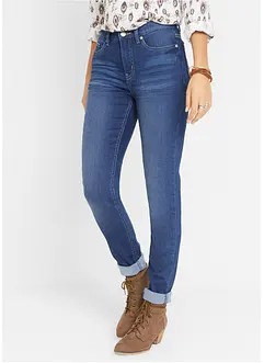 Strečové Slim džíny Mid Waist, bonprix