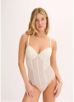 Body s tangy a pružnou krajkou, bonprix