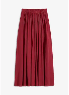 Dlouhá sukně ze strukturovaného mačkaného materiálu, bonprix