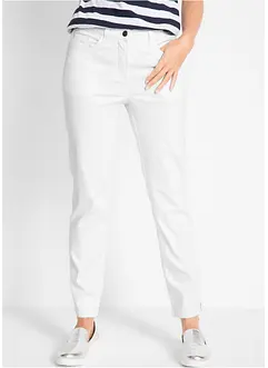 Strečové džíny s rovnými nohavicemi, Mid Waist, bonprix