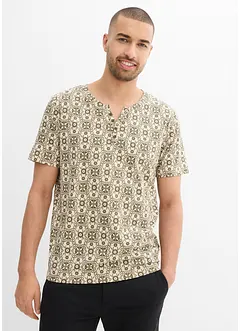 Henley triko z čisté bavlny, bonprix