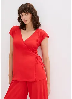 Tričko se zavinovacím vzhledem, bonprix