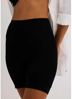 Neviditelné stahovací krátké legíny z bavlny, lehký tvarující efekt, bonprix