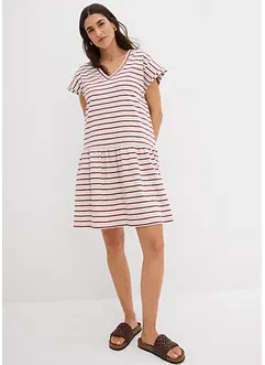 Úpletové šaty z čisté bavlny, bonprix