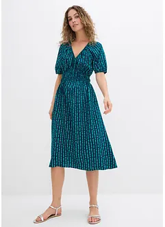 Midi šaty z měkké viskózy, bonprix