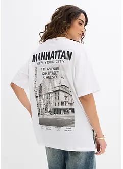 Oversize tričko z čisté organické bavlny, bonprix