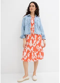 Tunikové šaty z čisté viskózy, bonprix