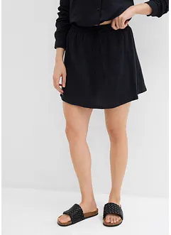 Kalhotová sukně z mušelínu, bonprix