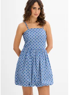 Bandeau šaty z čisté bavlny, bonprix