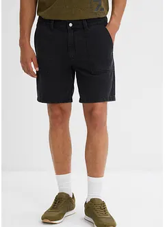 Keprové šortky z čisté bavlny, Loose Fit, bonprix