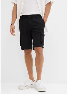 Cargo bermudy s pohodlným pasem, Regular Fit, bonprix