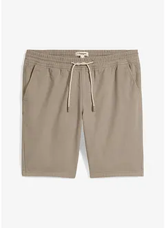 Bermudy bez zapínání, z čisté bavlny, Regular Fit, bonprix