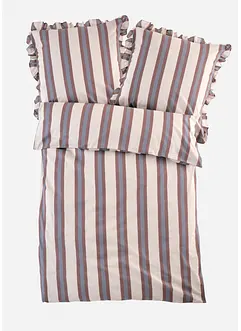 Pruhované povlečení s rýšky, bonprix