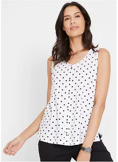 Top s knoflíkovou légou, bonprix