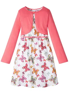 Šaty + pásek + bolerko (3dílná souprava), bonprix