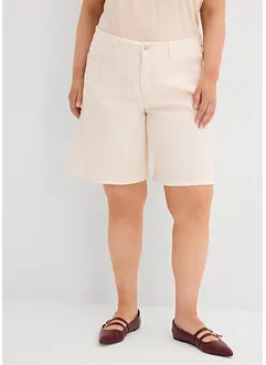 Džínové bermudy, Mid Waist, bonprix
