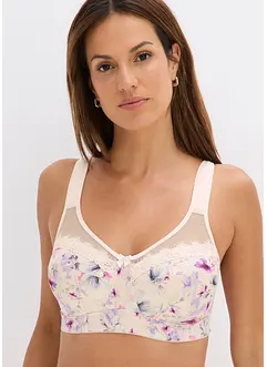 Odlehčující podprsenka bez kostic, s polstrovanými ramínky, bonprix