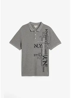 Polo tričko z piké z čisté bavlny, Slim Fit, krátký rukáv, bonprix