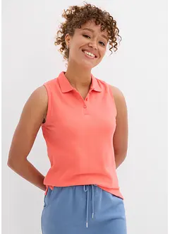 Pólo top z čisté organické bavlny, bonprix