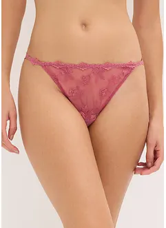 Tanga s květinovou krajkou, bonprix