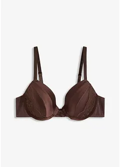 Vyztužená podprsenka s luxusním lesklým efektem, bonprix