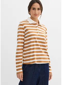 Triko polo z těžké organické bavlny, bonprix